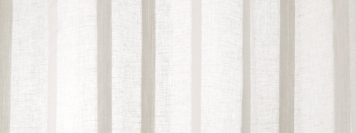 ASTOR STRIPE | IVORY - Drapery - Fabric