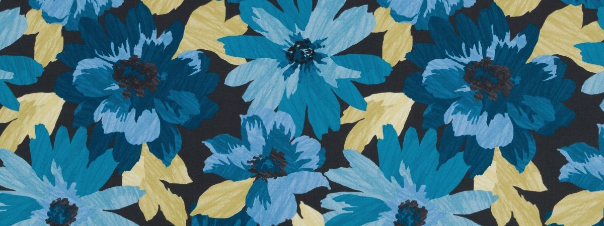 KOBILA | DEEP POOL - Print - Fabric