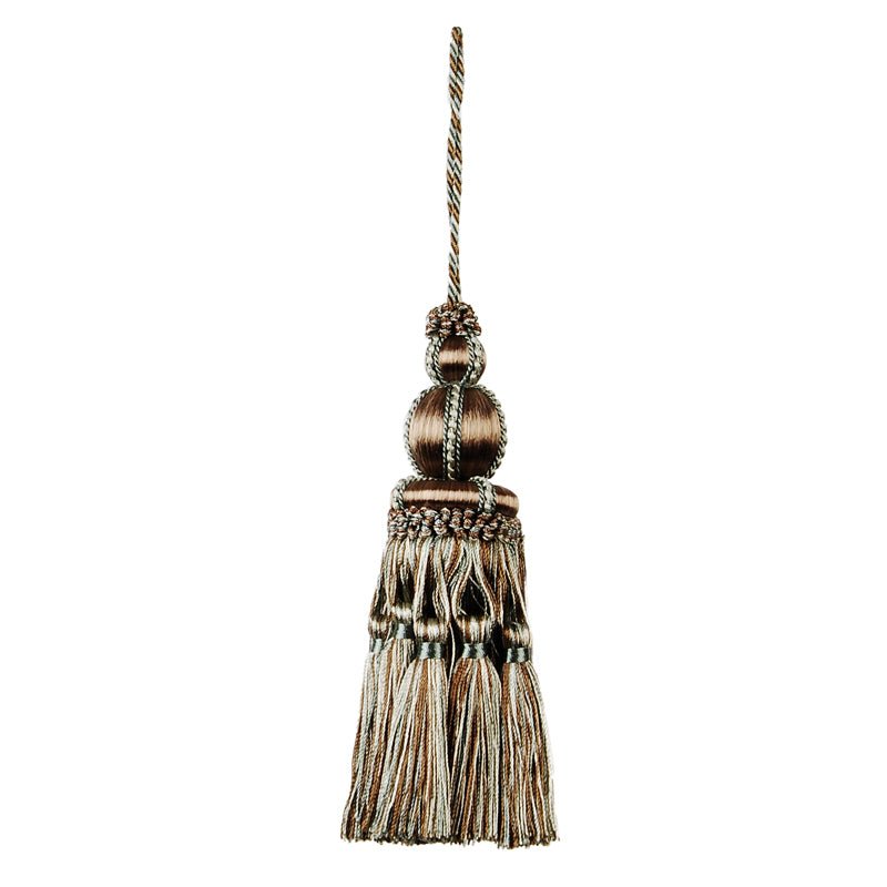 7276 | 680-AQUA/COCOA - Tassel - Trim