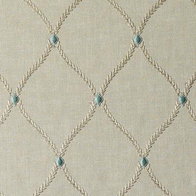 DA61586 | 693-NATURAL/AQU - Drapery - Fabric