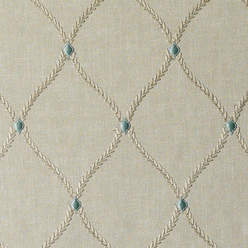 DA61586 | 693-NATURAL/AQU - Drapery - Fabric