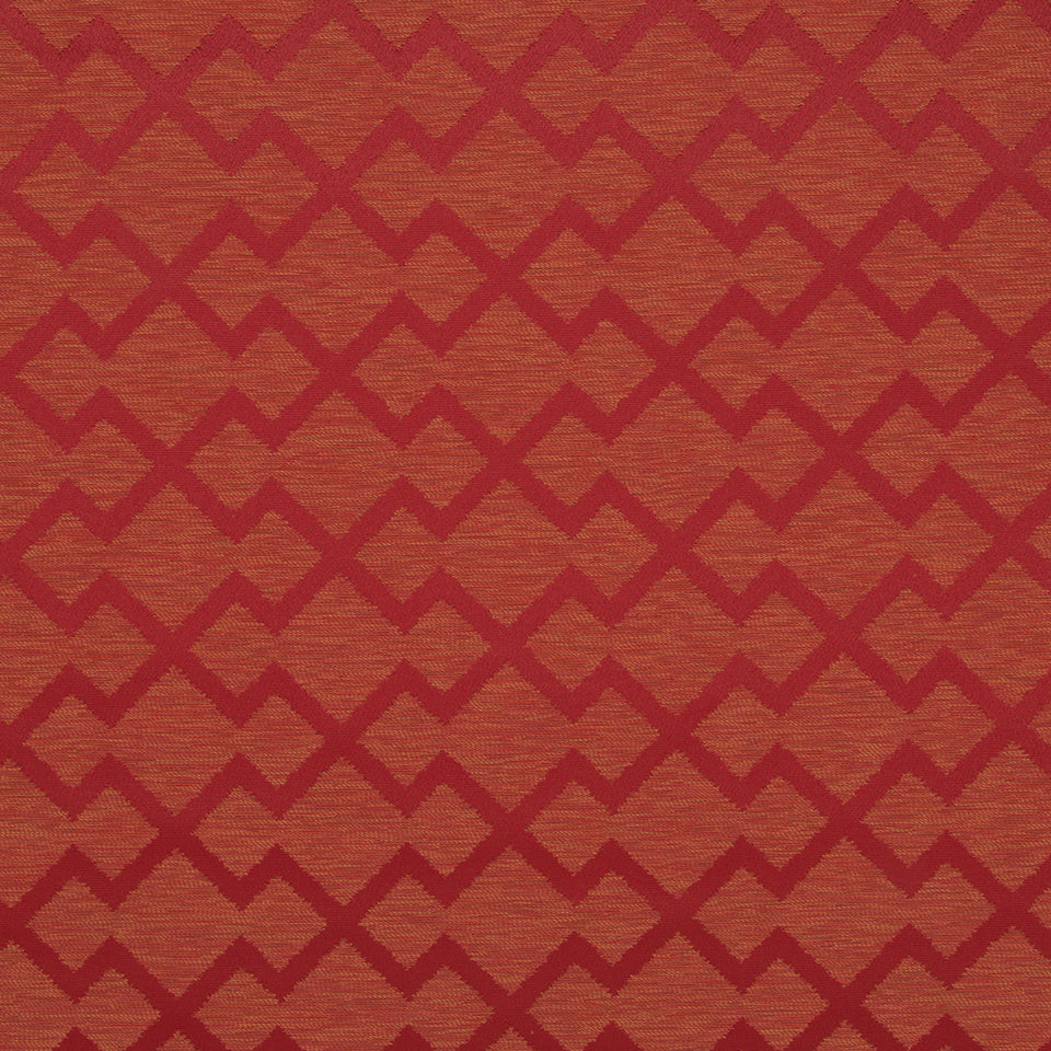 TRIBAL ZIG ZAG | SCARLET