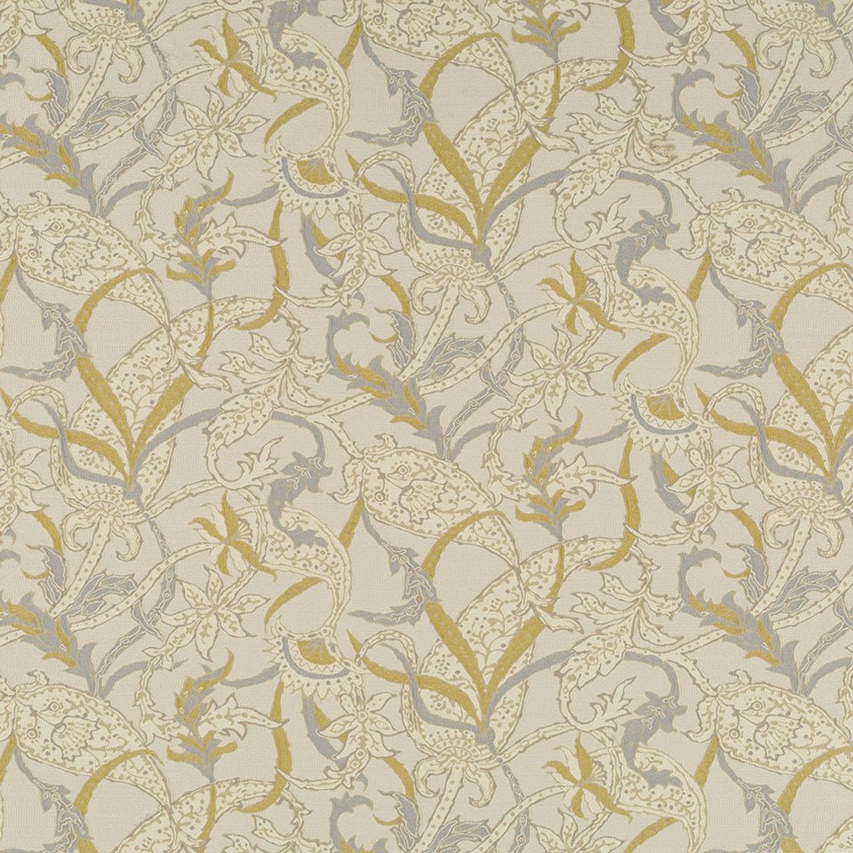 PAISLEY PETALS | OYSTER - Upholstery - Fabric