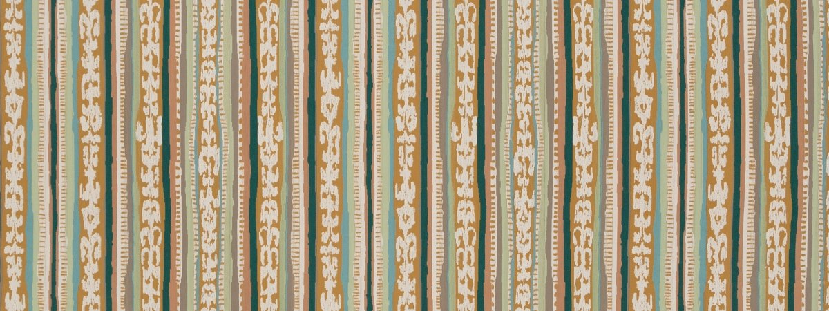 WOODCUT STRIPE | BUTTERNUT - Upholstery - Fabric