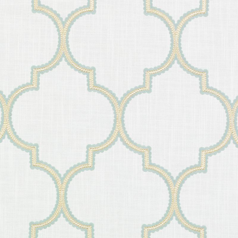 DA61701 | 693-NATURAL/AQU - Drapery - Fabric