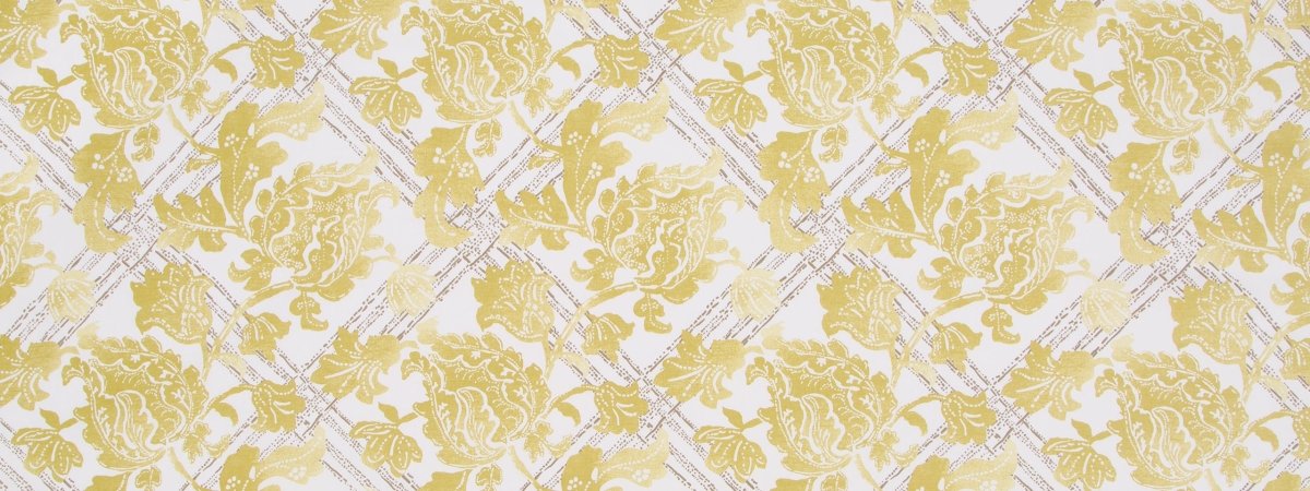 FLORAL LATTICE | ZEST - Print - Fabric