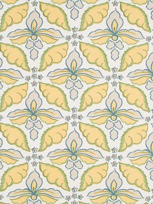 PAINTED DAMASK | LEAF - Print - Fabric