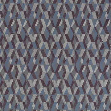 DART DIAMOND | AUBERGINE - Upholstery - Fabric