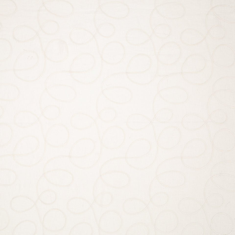 HARMONY SCROLL | IVORY - Drapery - Fabric