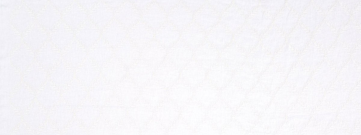 LEAF LATTICE | GLACIER - Drapery - Fabric