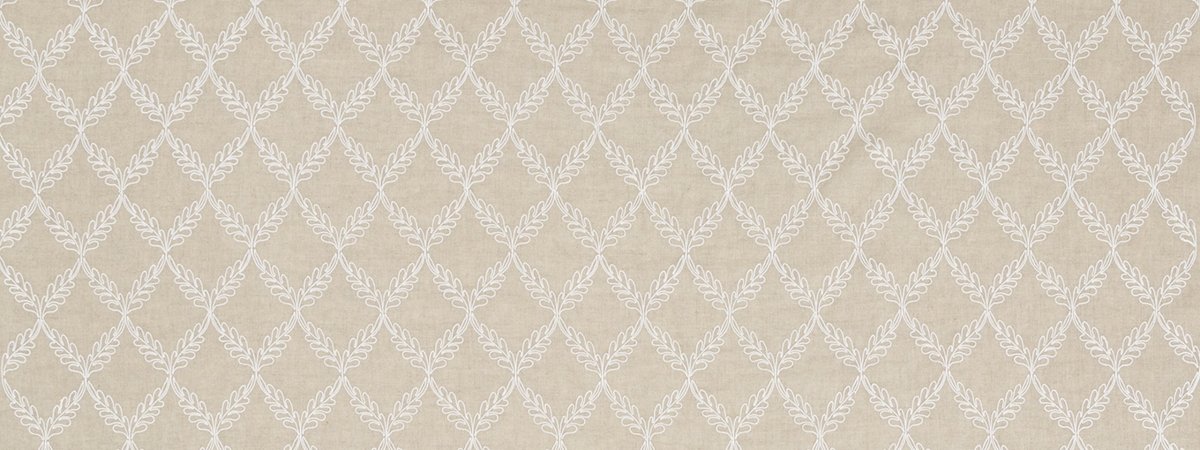 LEAF LATTICE | LINEN - Drapery - Fabric