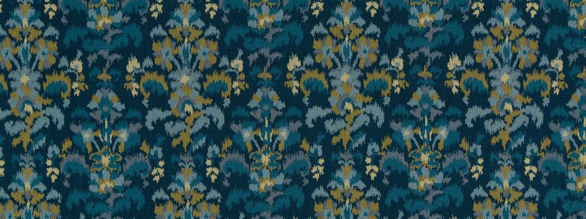 FINE IKAT RR BK | PEACOCK - Woven - Fabric