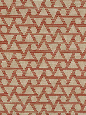 GEO STITCH | PERSIMMON