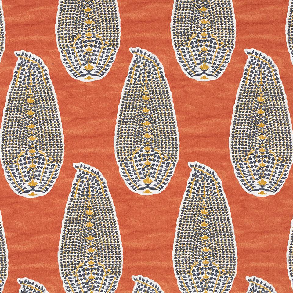 PAISLEY STAMP | PERSIMMON