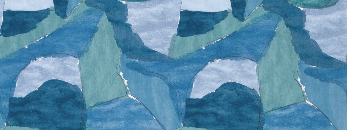SALON ABSTRACT | ADMIRAL - Print - Fabric