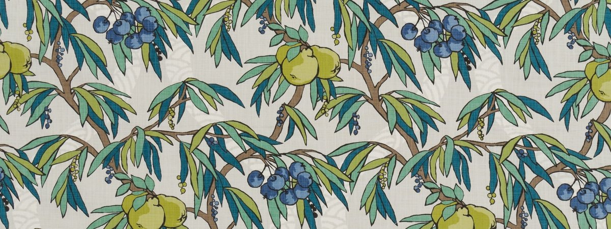 NOUVEAU FRUIT | PEACOCK - Print - Fabric