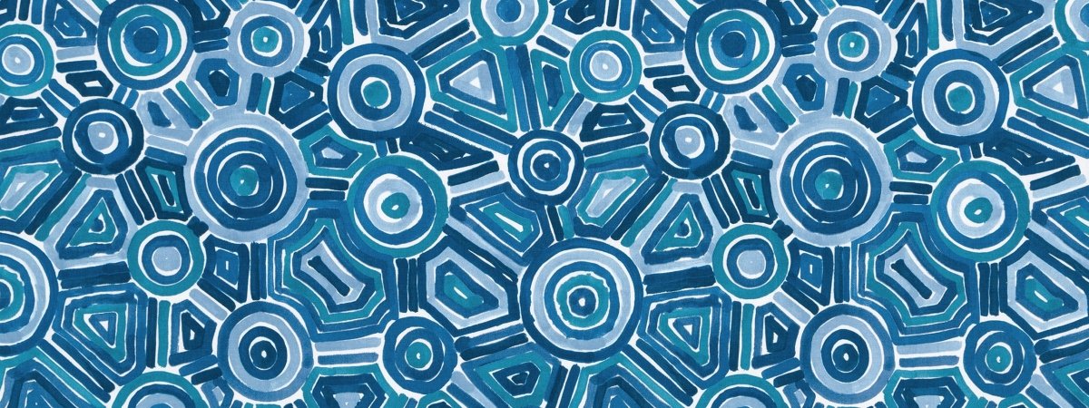 SONGLINES | LAPIS - Print - Fabric