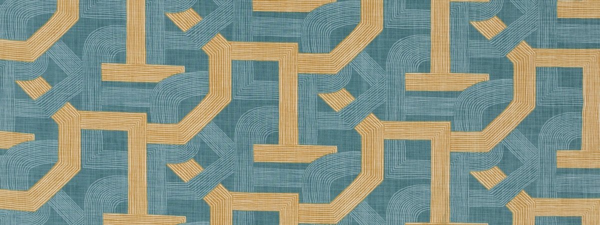 CONTOUR LINES | JASPER - Print - Fabric