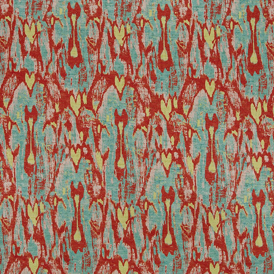 CORAZON VELVET | TOMATO - Upholstery - Fabric