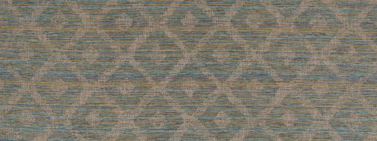 Toltec Diamond | Aqua - Upholstery - Fabric