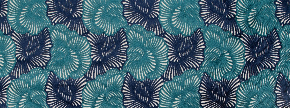 Tropic Plush | Aqua - Upholstery - Fabric