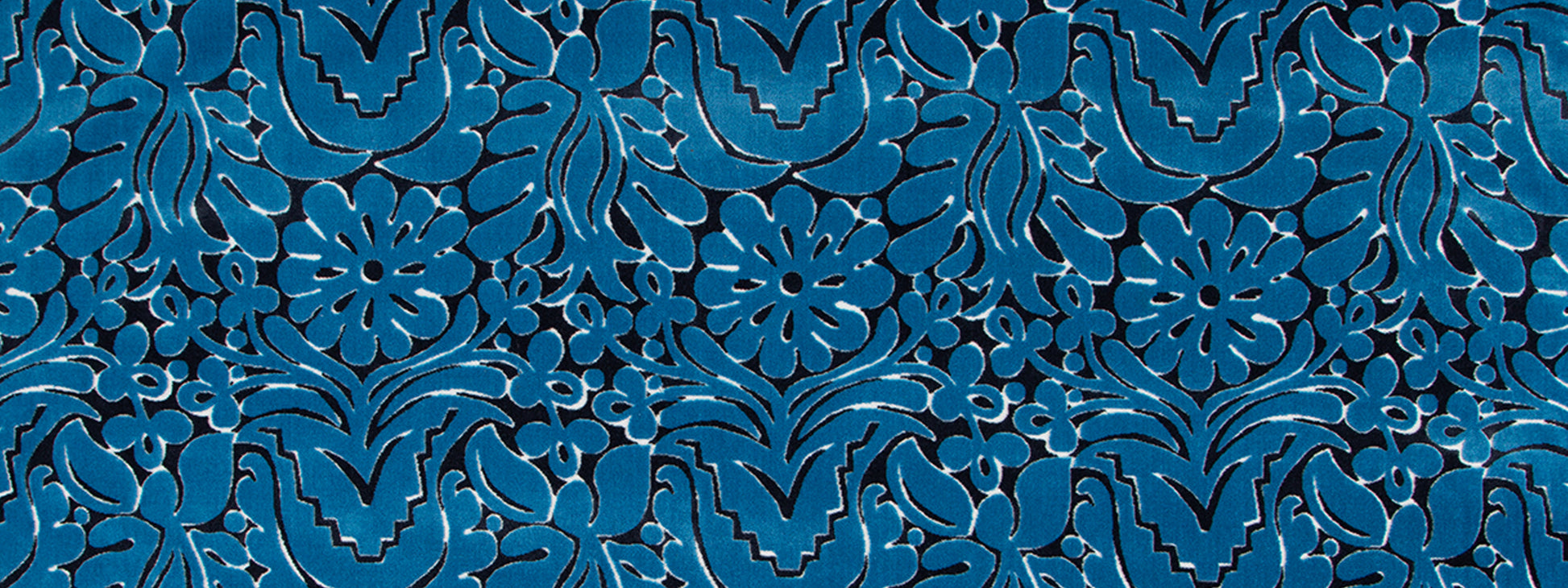 Huipil Velvet | Azure