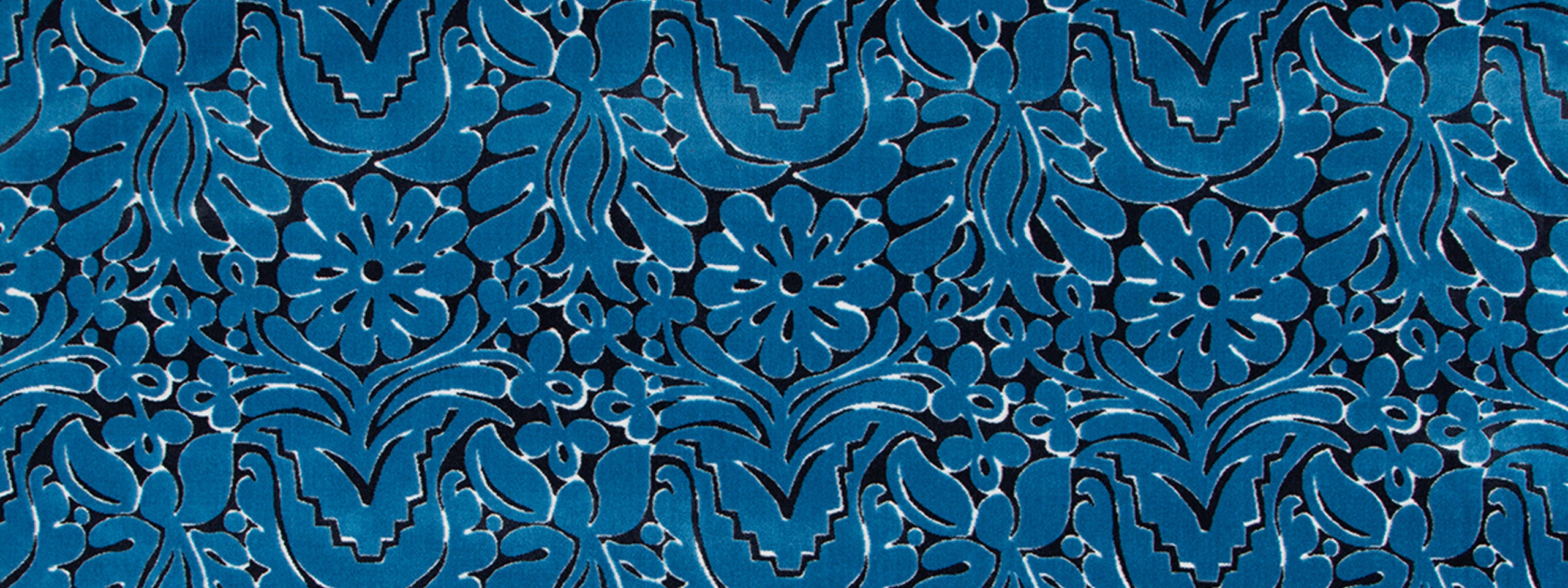 Huipil Velvet | Azure