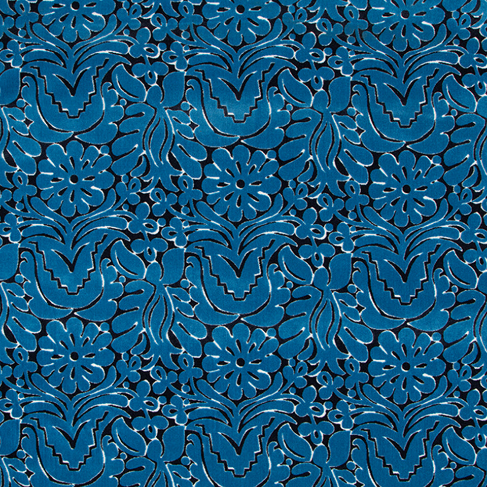 Huipil Velvet | Azure