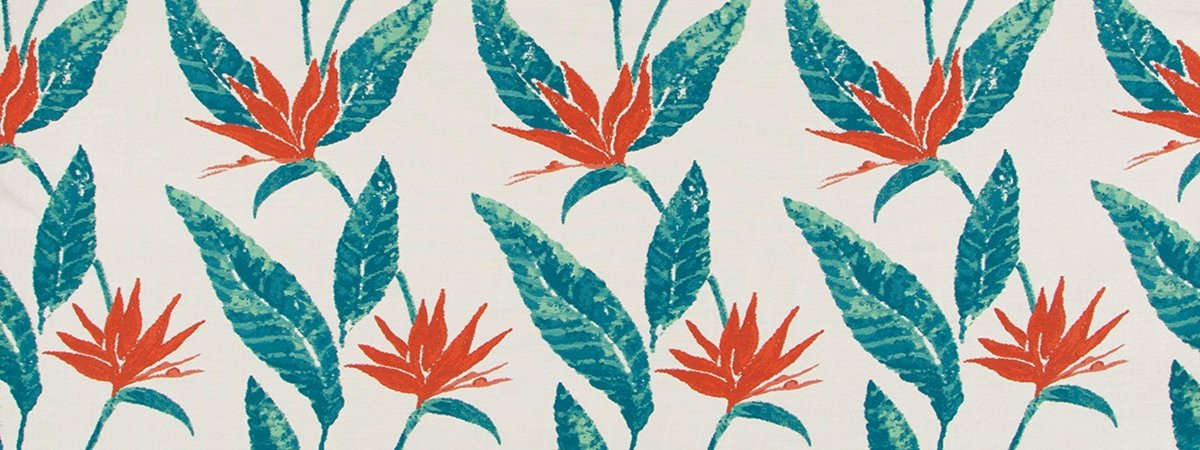 CRANE LILY | TOMATO - Upholstery - Fabric