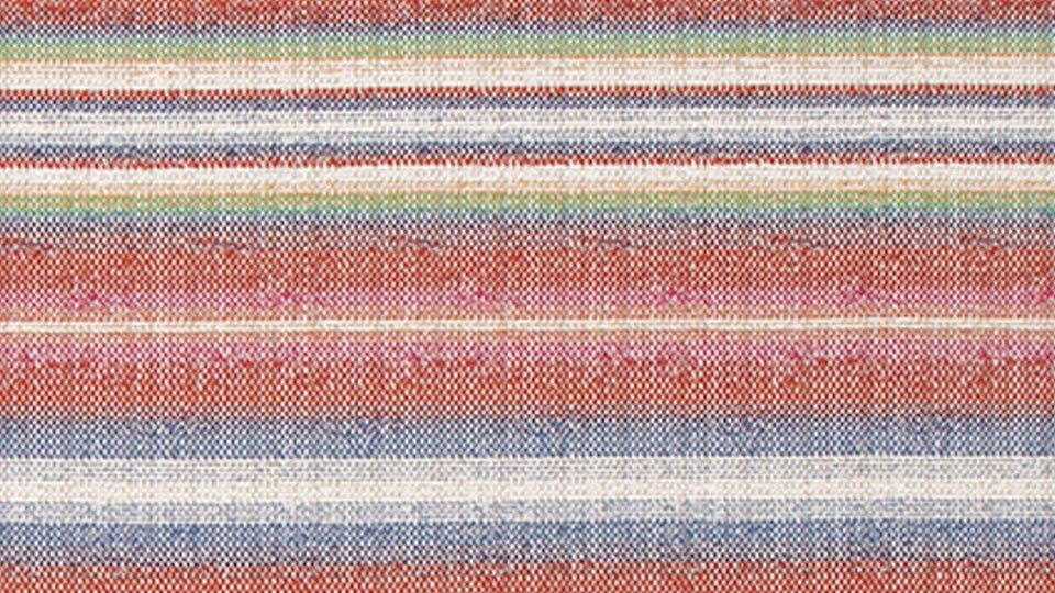 SERAPE STRIPE | TOMATO - Upholstery - Fabric