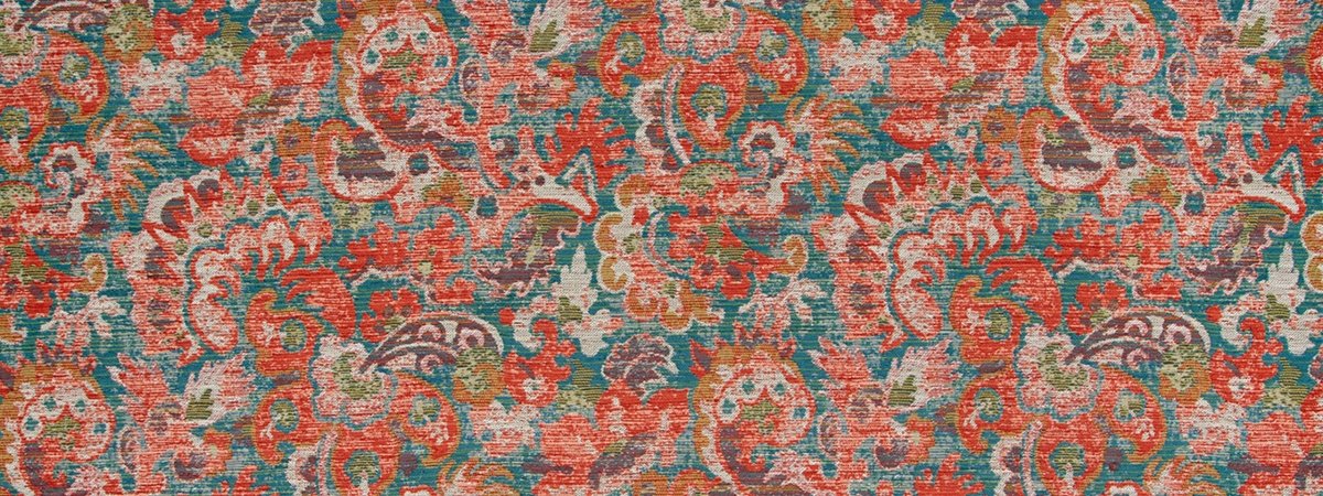 INCA DAMASK | TOMATO - Upholstery - Fabric