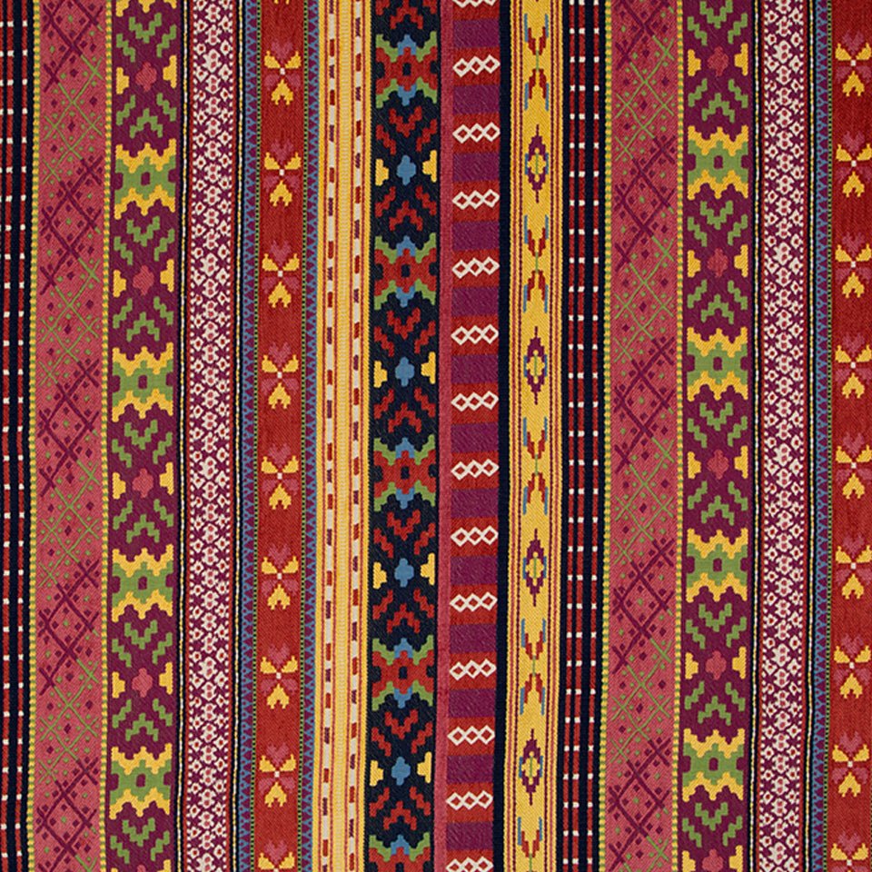 PUEBLO STRIPE | TOMATO - Upholstery - Fabric