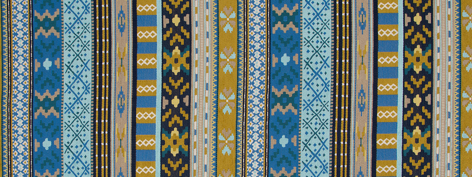 PUEBLO STRIPE | AZURE