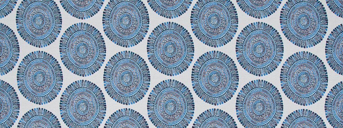 MANDALA ART | AZURE - Upholstery - Fabric