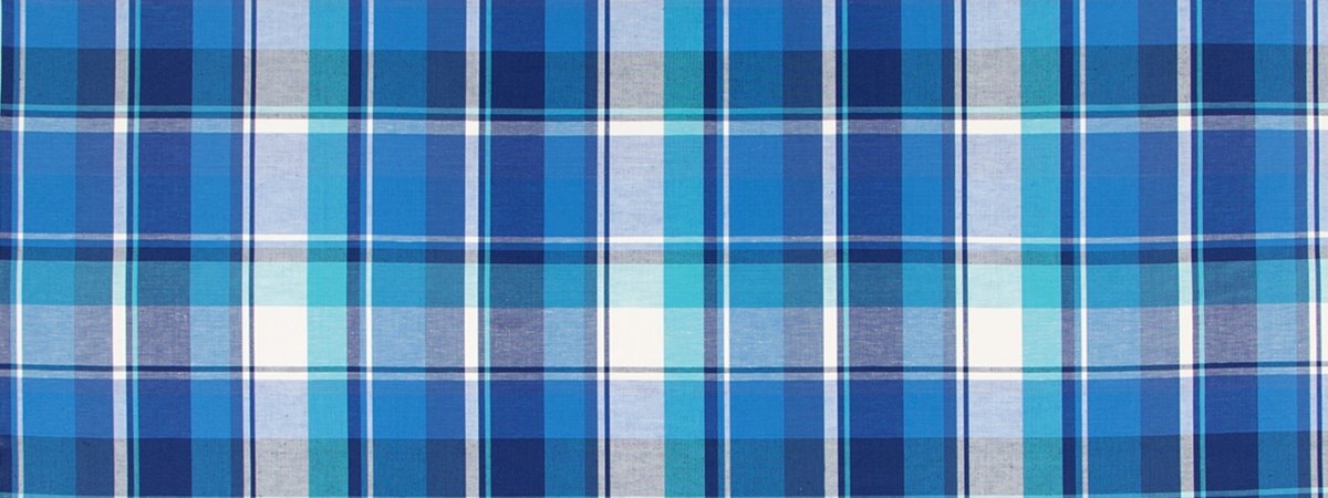 MADRAS PLAID | AZURE - Multi-purpose