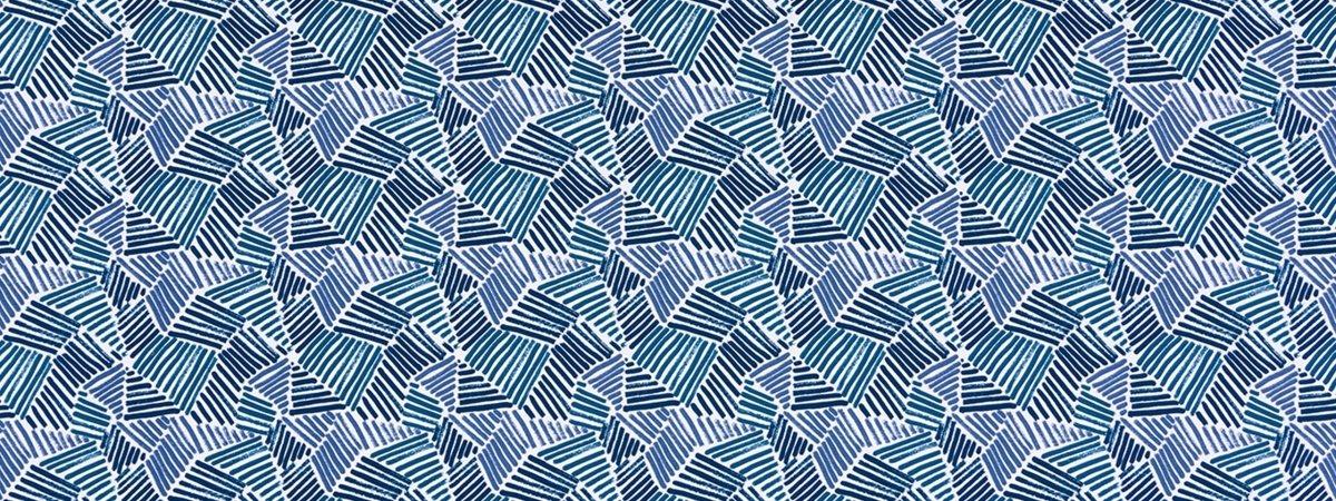 LEWITT SKETCH | MIDNIGHT - Print - Fabric