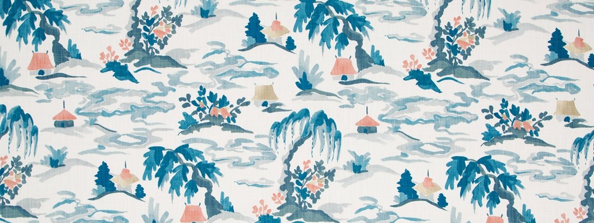 BALTIC PAGODA | COLDSPRING - Print - Fabric