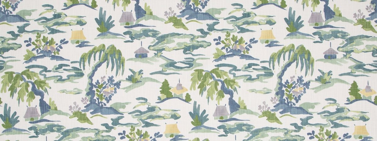 BALTIC PAGODA | LAKESIDE - Print - Fabric