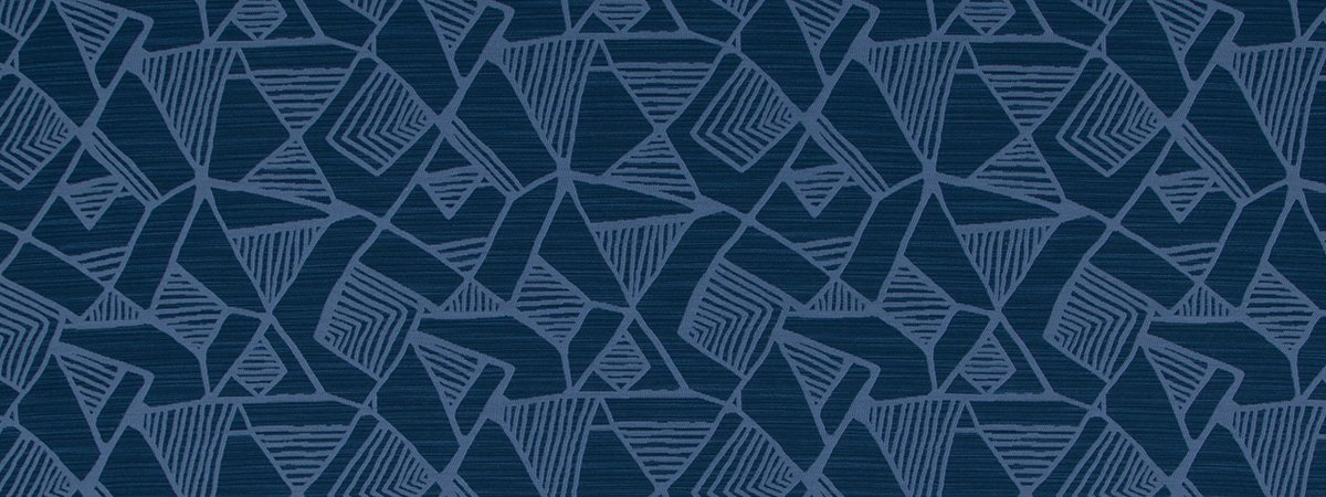 HESSE GEO BK | MIDNIGHT - Woven - Fabric