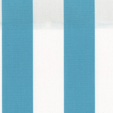 AMALFI AWNING | WHITE/AQUA
