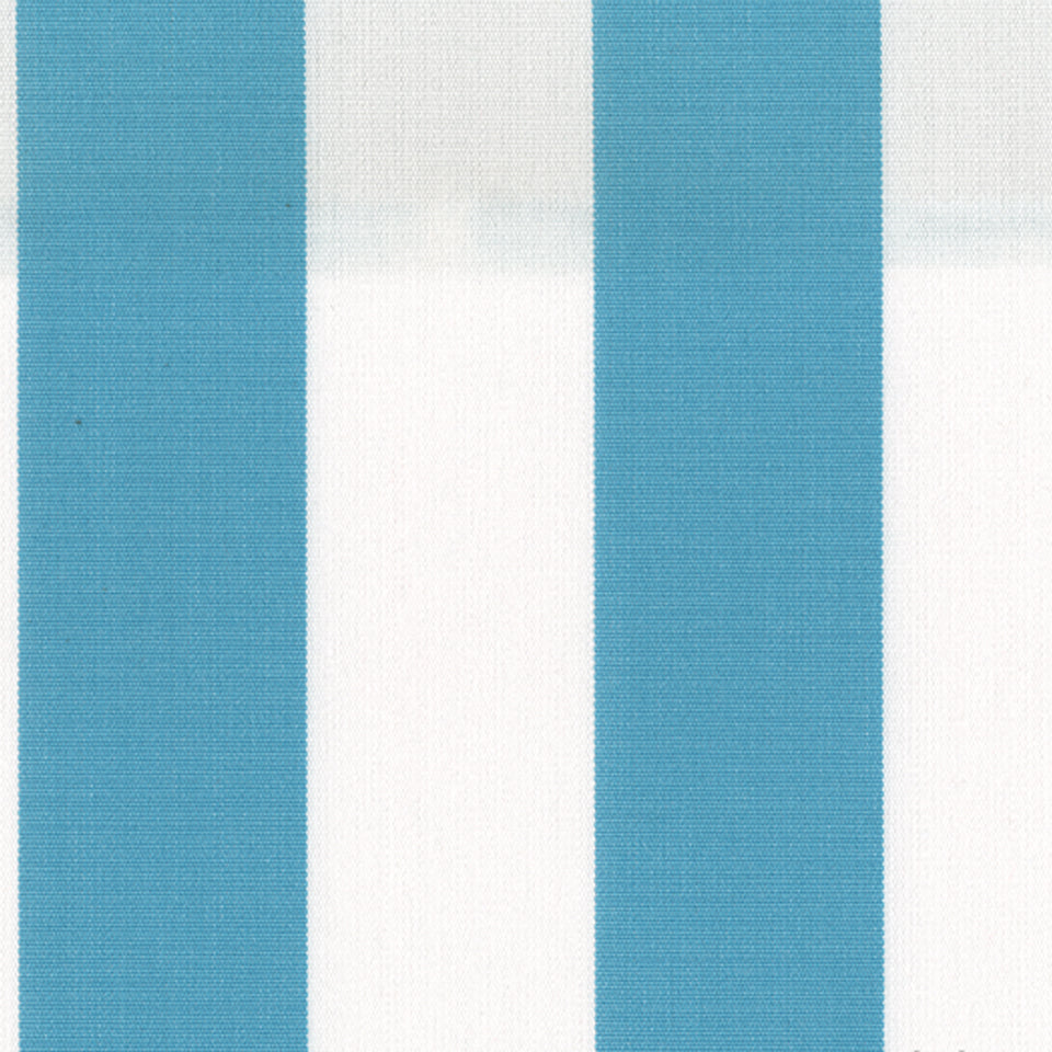 AMALFI AWNING | WHITE/AQUA